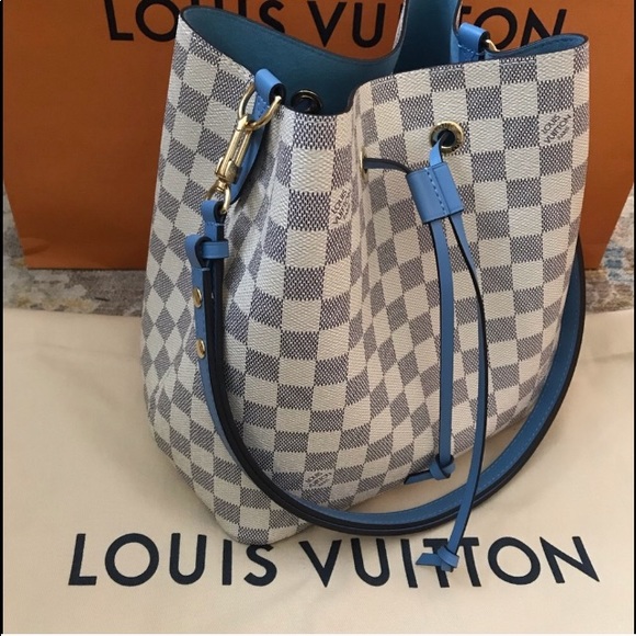 •Louis Vuitton🇫🇷Néonoé Damier Azur Bluét - Picture 2 of 16